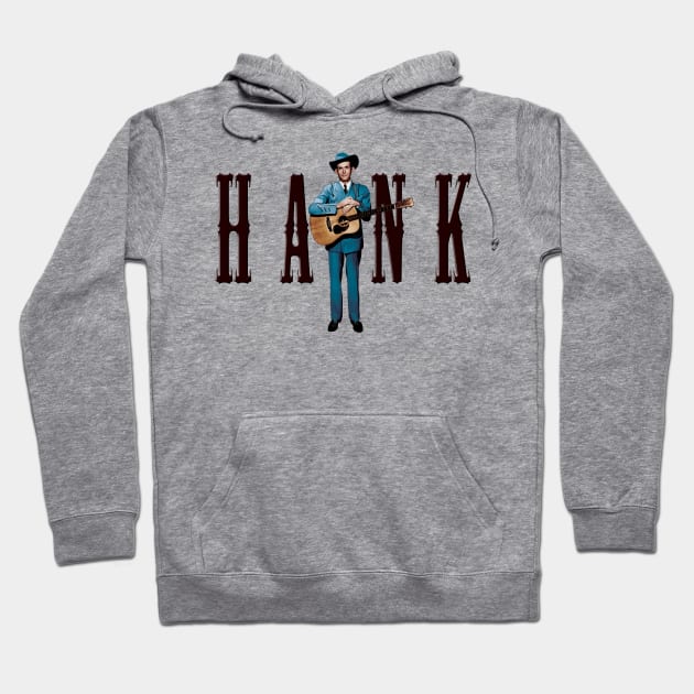 Hank Williams Hoodie by PLAYDIGITAL2020